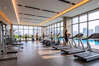 Gymnasium at Kanakia Privaasa