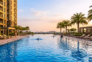 Infinity Swimming Pool at Kanakia Privaasa