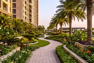 Landscaped Garden at Kanakia Privaasa